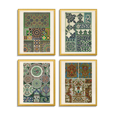 Vintage Patterns (Set of 4) - II